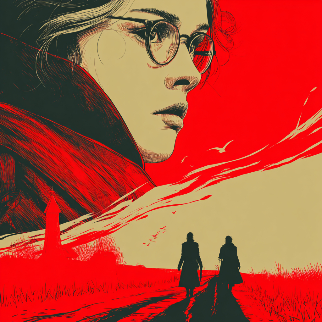 poster film culte français style affiche vintage