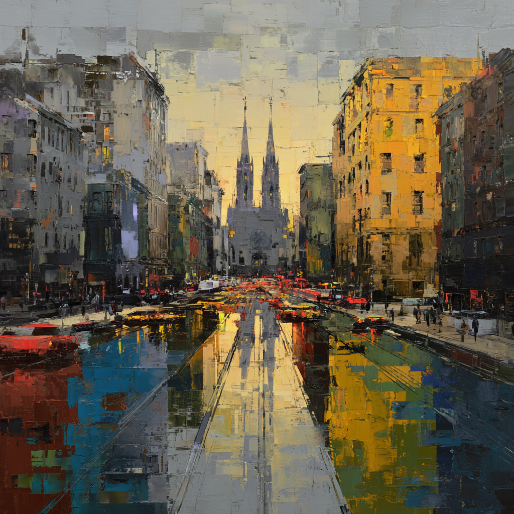 Ville paysage urbain