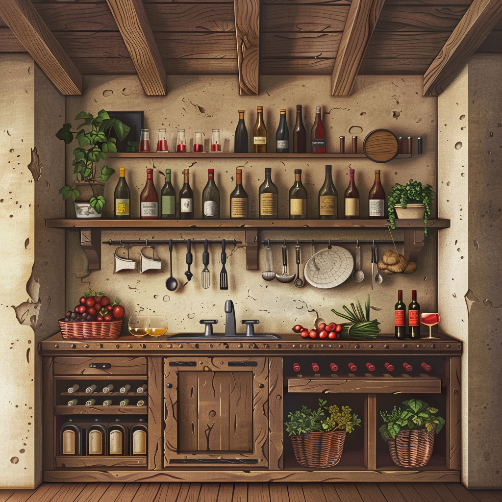 Poster Vintage Salle à manger