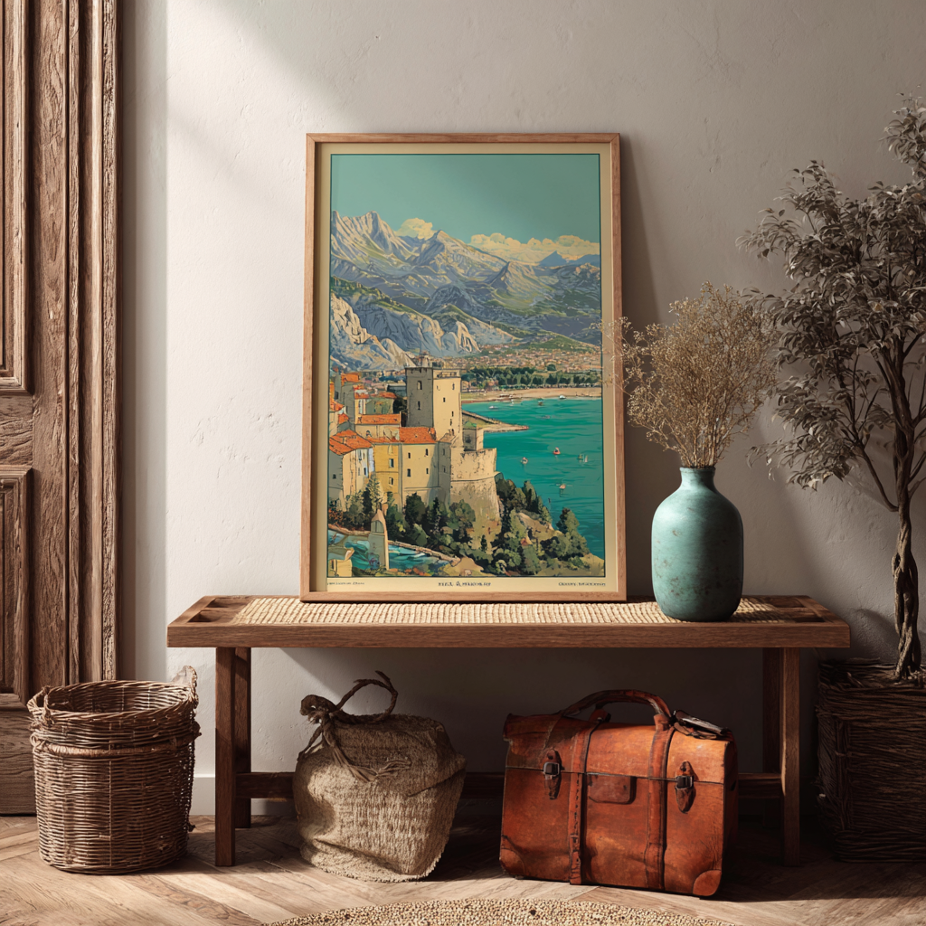 Poster Vintage tourisme France 