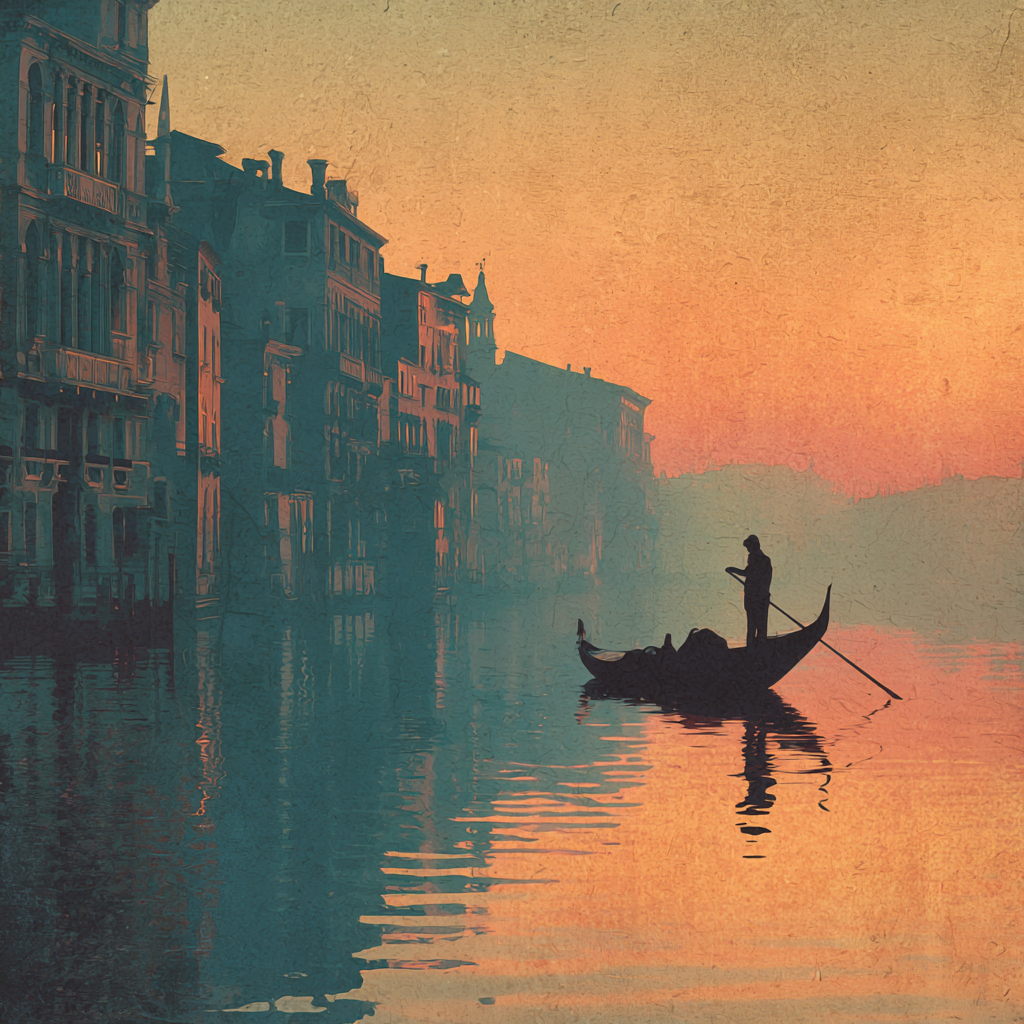 poster vintage venise