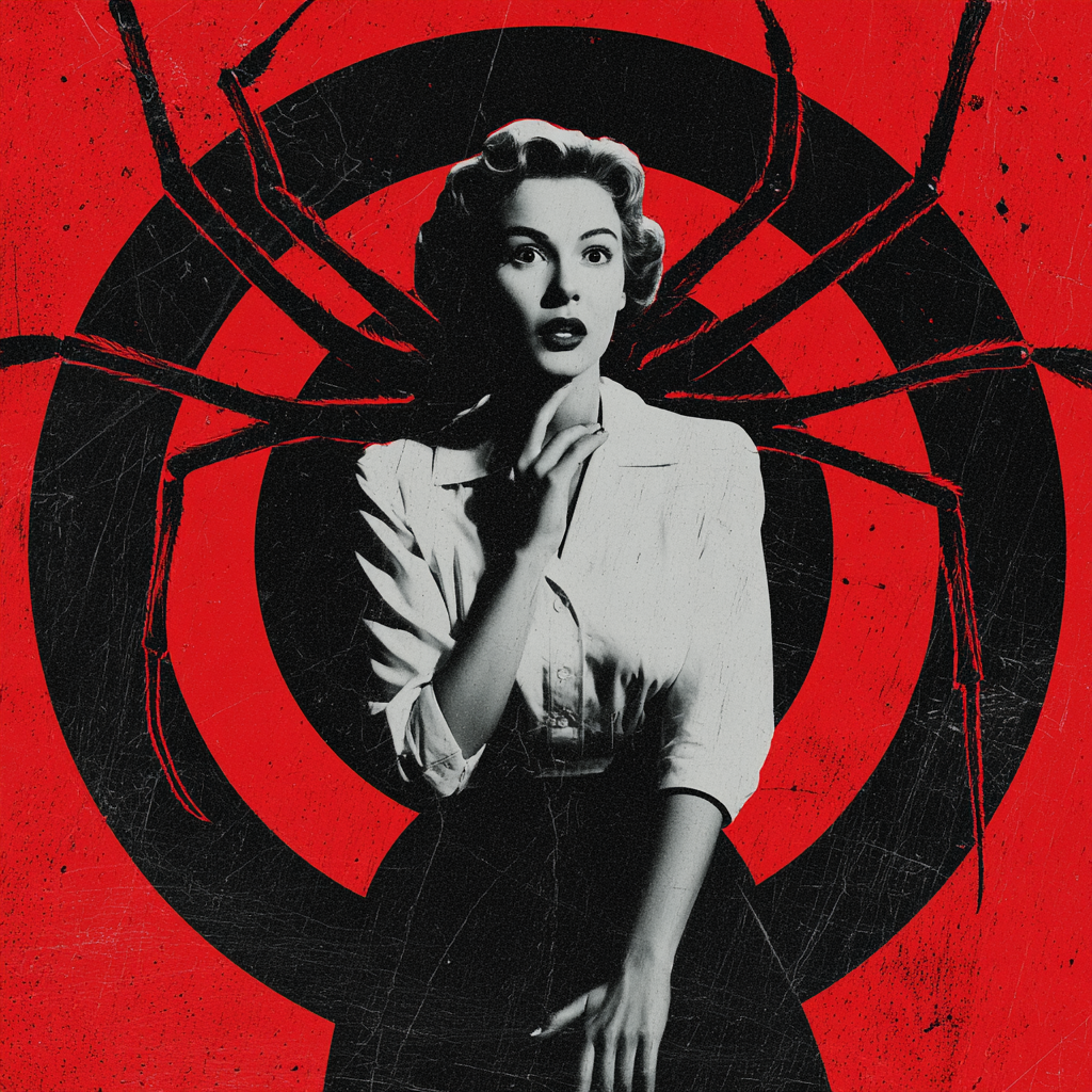 affiche film culte style cinéma vintage années 1950